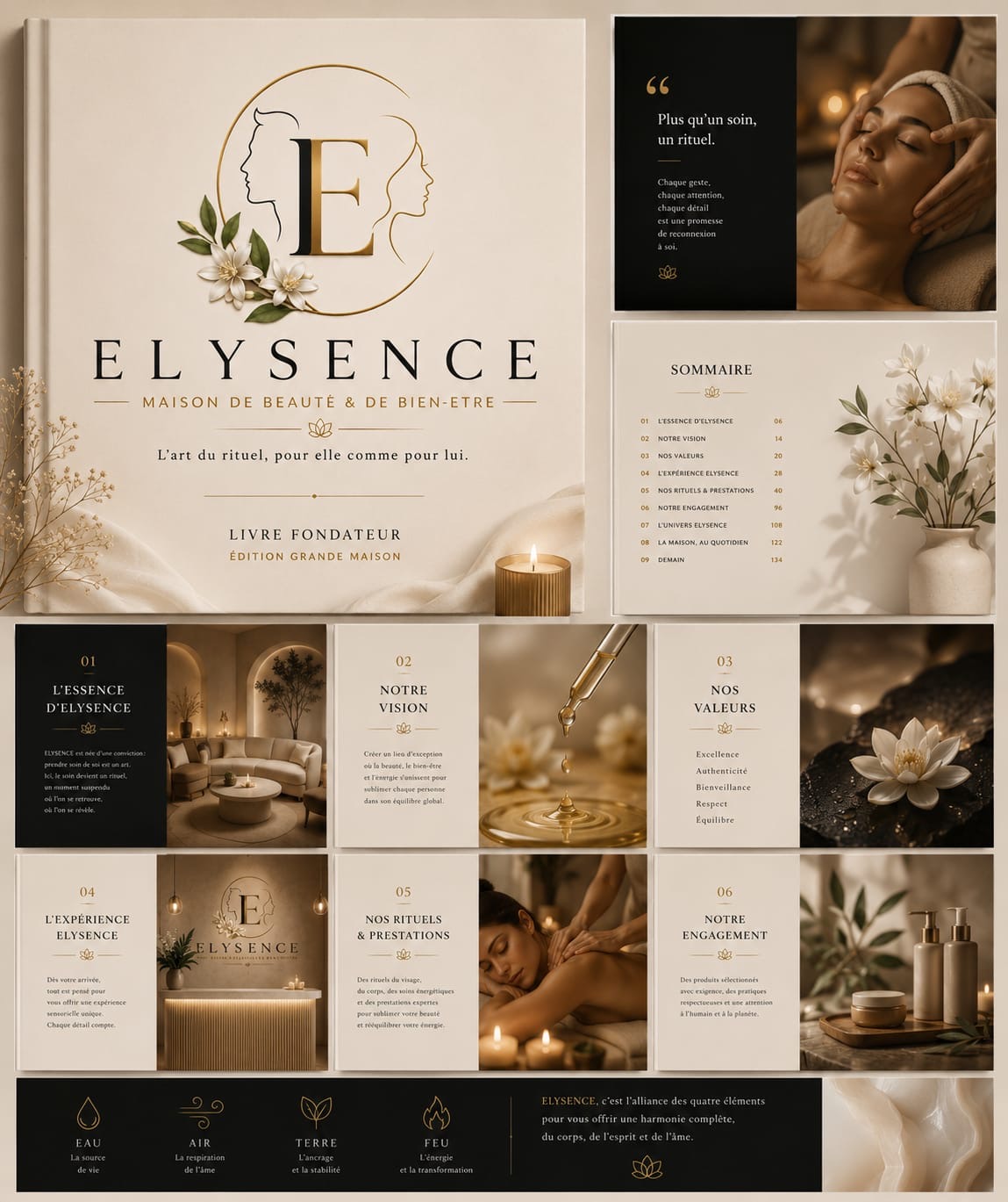 Rituel de soin Maison ELYSENCE